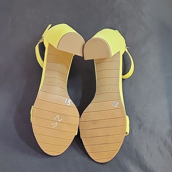 BRAND NEW REACTION KENNETH WOMEN'S CHUNKY HIGH HEEL SANDALS  OPEN TOE SANDAL G1 - Picture 14 of 16